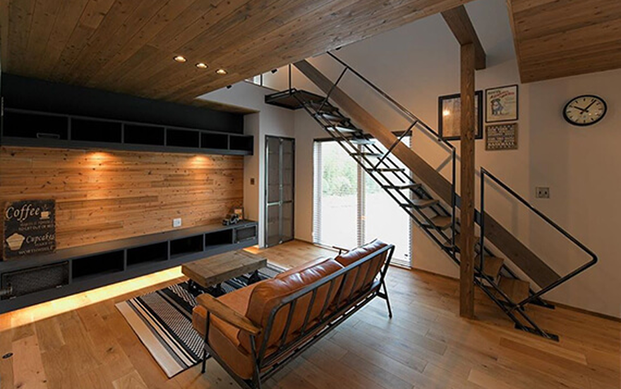 自然素材をたっぷりと使う贅沢